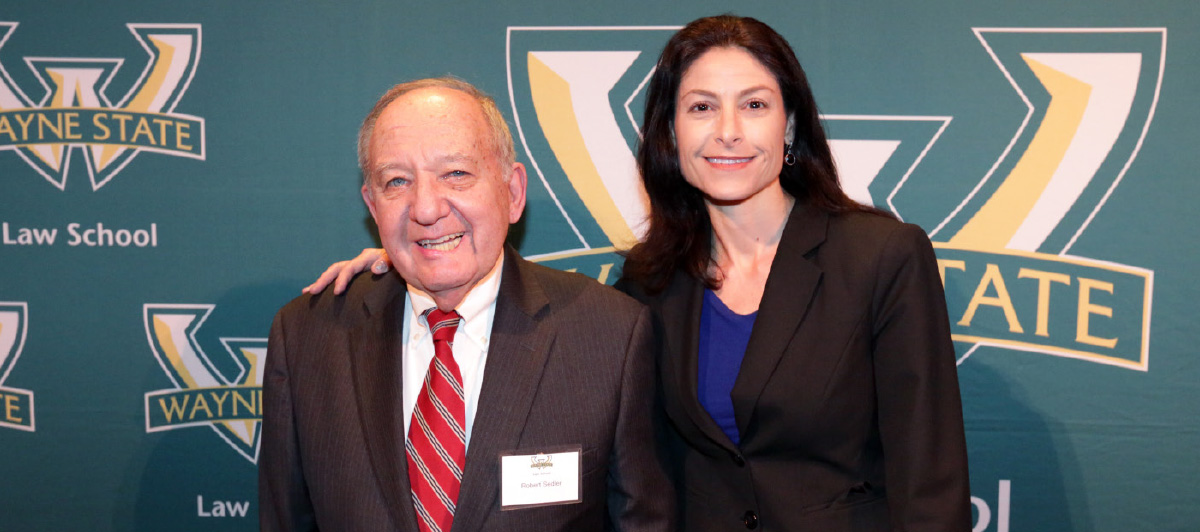 Picture of Dana Nessel and Robert A. Sedler
