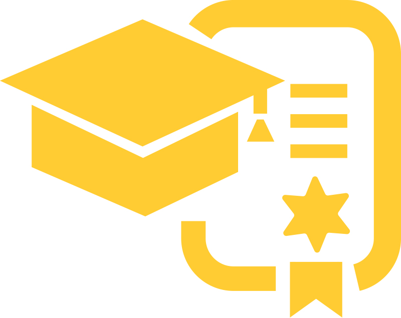 Illustration of graduation cap