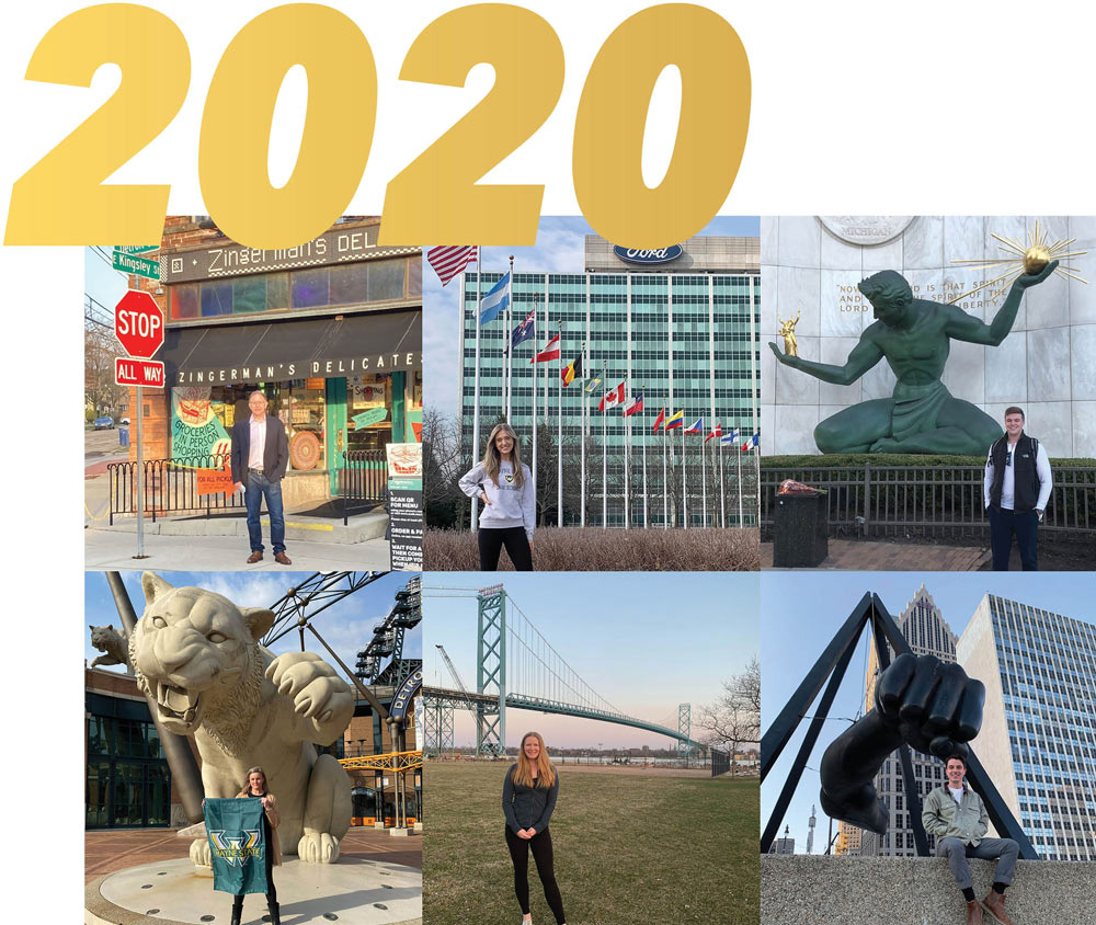 Wayne Law’s 2020-21 Jessup team shows its metro Detroit pride