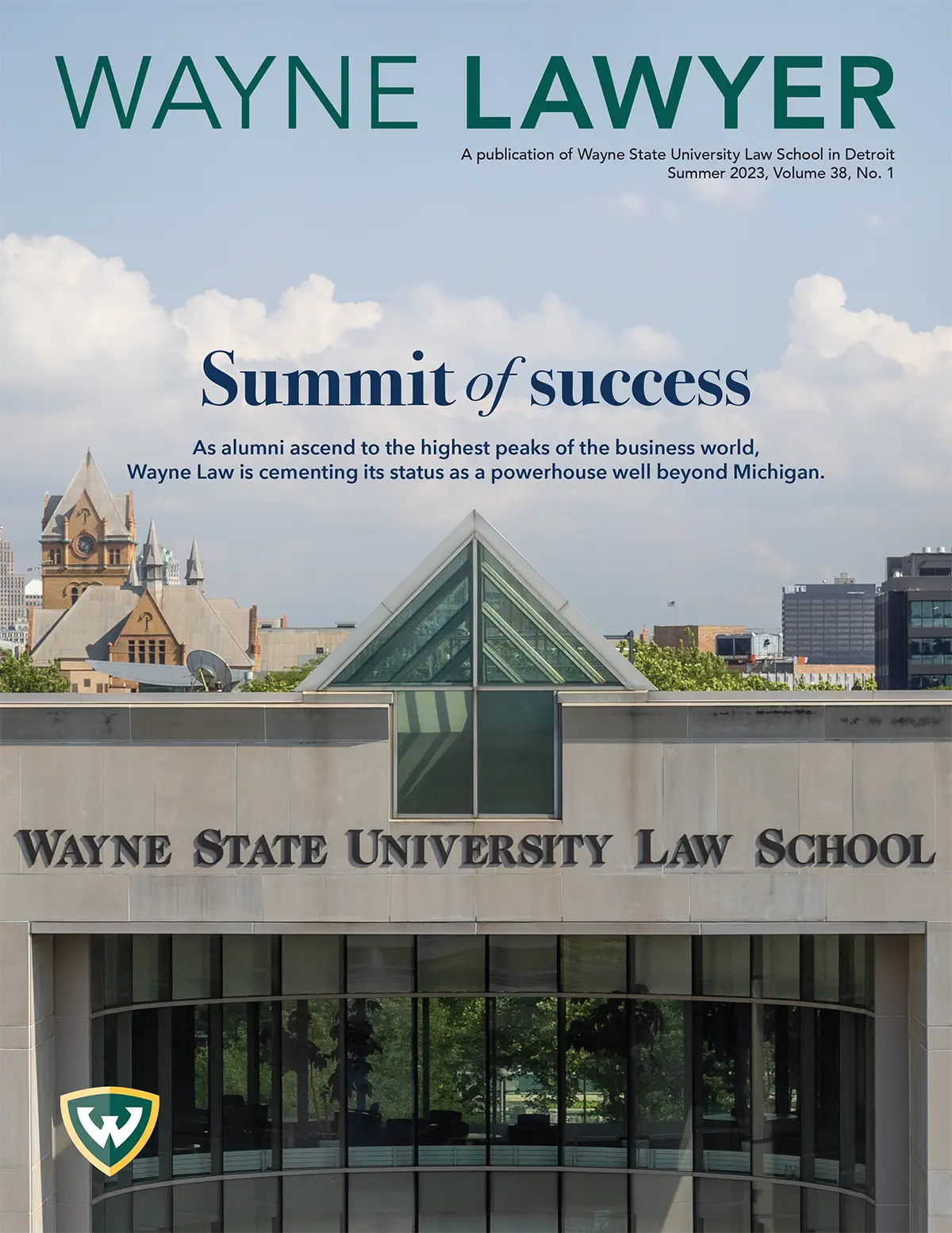 Wayne Lawyer Summer 2023 cover